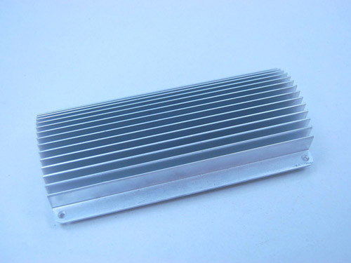 Aluminium section for radiator