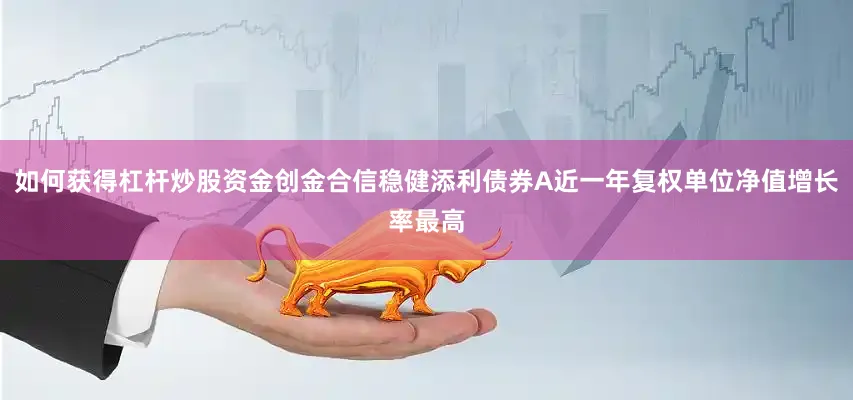 如何获得杠杆炒股资金创金合信稳健添利债券A近一年复权单位净值增长率最高